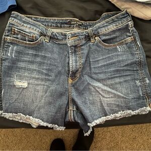 Dear John Women's Blue Denim Shorts